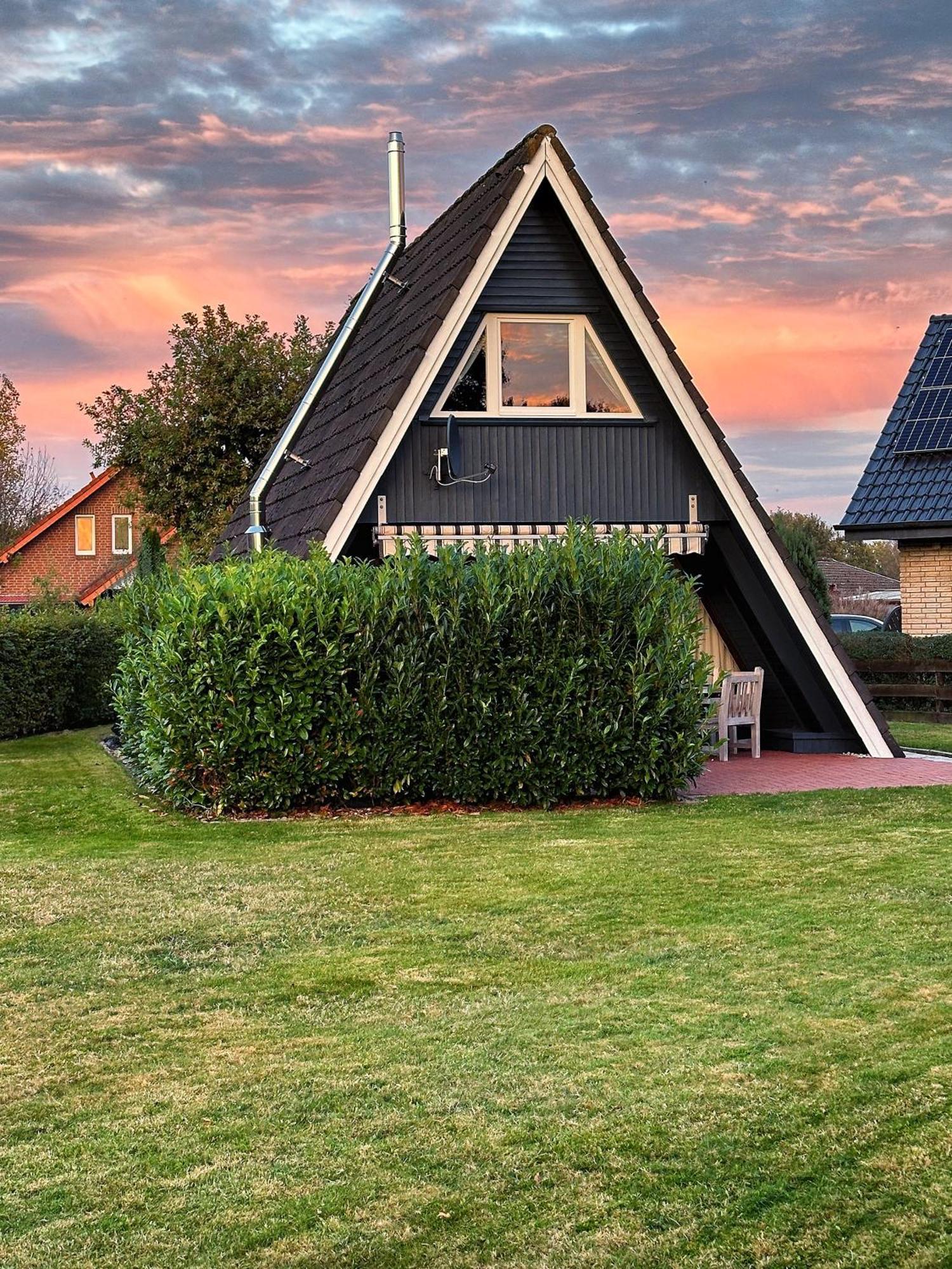 Nur-Dach-Haus Am Alfsee Rieste Exterior foto